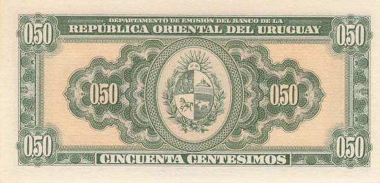 Uruguay 50 Centesimos 1939